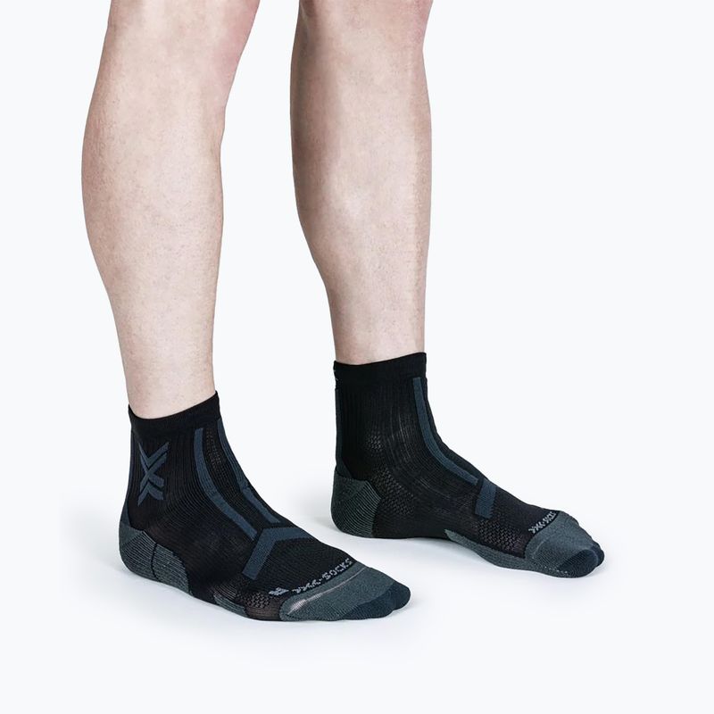 Kojinės X-Socks Trailrun Discover Ankle black/charcoal 2