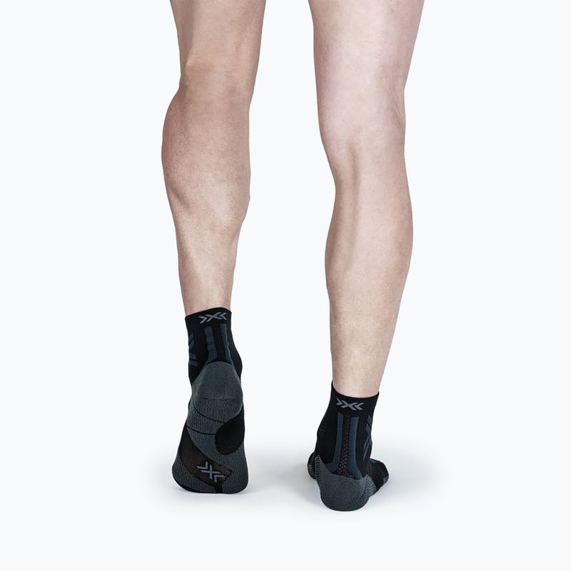 Kojinės X-Socks Trailrun Discover Ankle black/charcoal 3