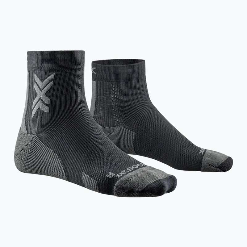 Kojinės X-Socks Run Discover Ankle juodos/anglies spalvos
