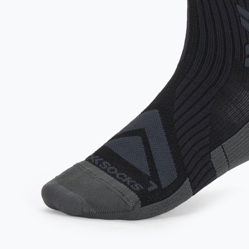 Dviračio kojinės X-Socks Bike Expert Merino Crew black/charcoal 3