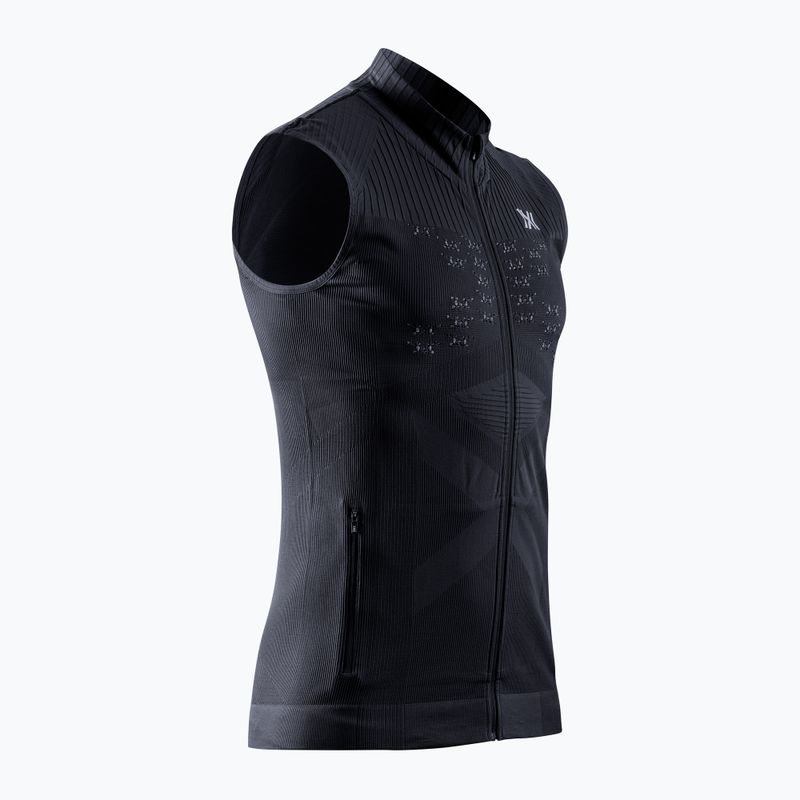 Vyriška liemenė X-Bionic Energy Accumulator Light Full Zip black/light grey