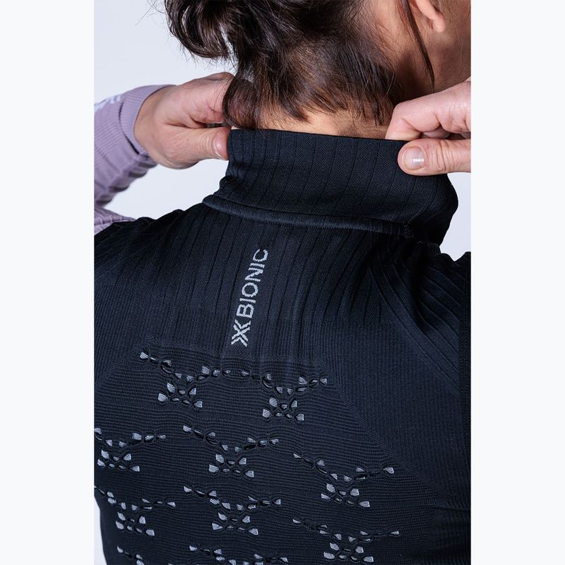 Moteriška liemenė X-Bionic Energy Accumulator Light Full Zip black/light grey 4