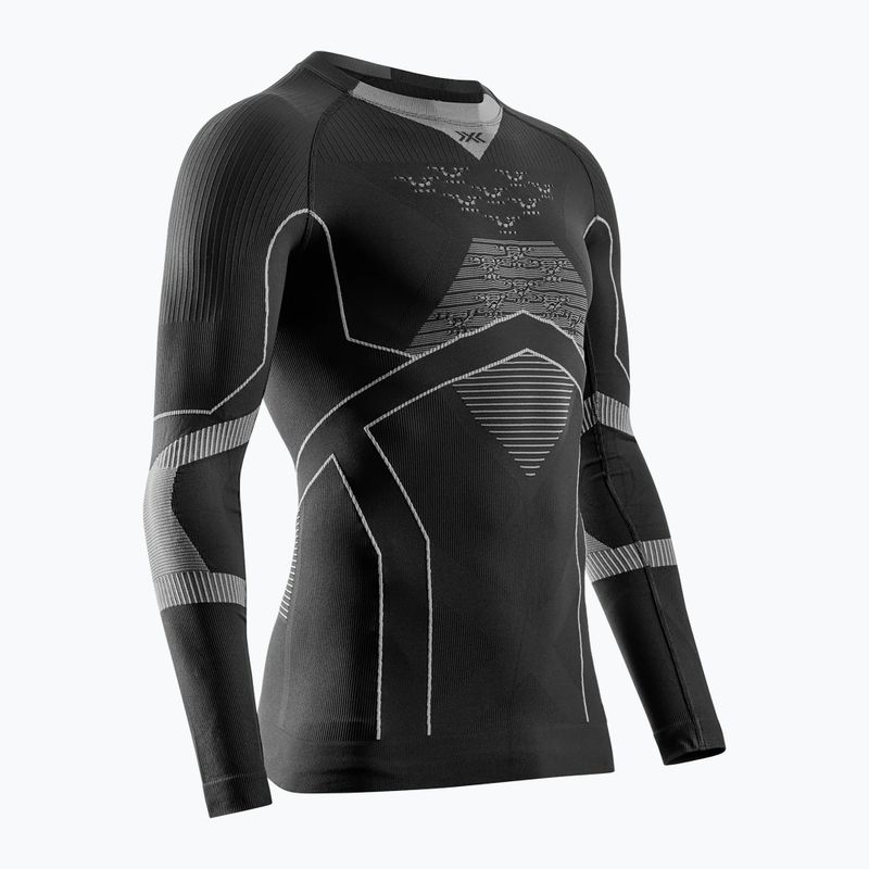 Vyriški termoaktyvūs marškinėliai X-Bionic Energy Accumulator Light Shirt black/light grey