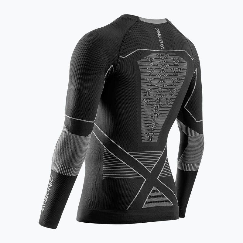 Vyriški termoaktyvūs marškinėliai X-Bionic Energy Accumulator Light Shirt black/light grey 2
