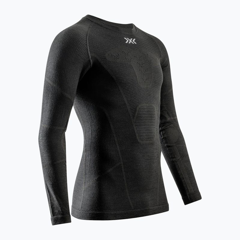 Vyriški termoaktyvūs marškinėliai X-Bionic Symbio Merino Shirt opal black