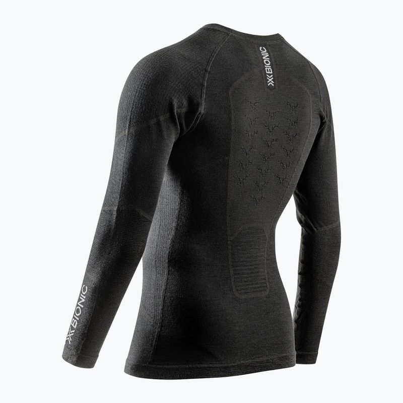 Vyriški termoaktyvūs marškinėliai X-Bionic Symbio Merino Shirt opal black 2