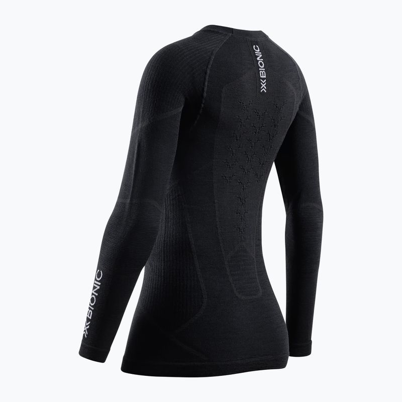 Moteriški termoaktyvūs marškinėliai X-Bionic Symbio Merino Shirt opal black 2