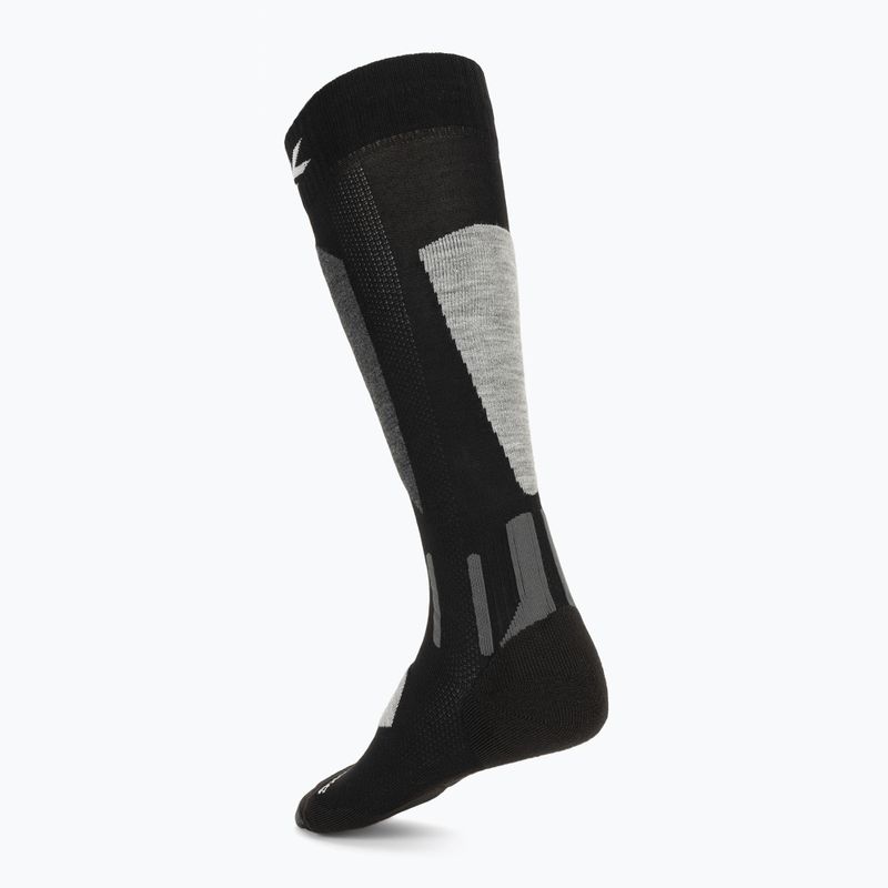 Slidinėjimo kojinės X-Socks Ski Discover Otc x black/light grey 2