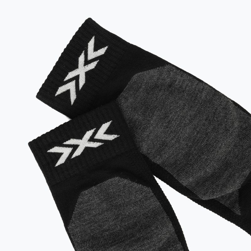 Slidinėjimo kojinės X-Socks Ski Discover Otc x black/light grey 3