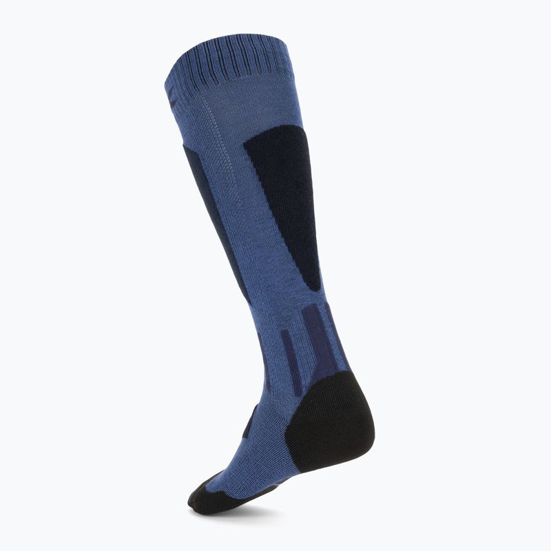 Slidinėjimo kojinės X-Socks Ski Discover Otc blue blossom/marine 2