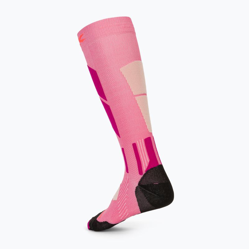 Slidinėjimo kojinės X-Socks Ski Perform Otc light pink/light sand 2