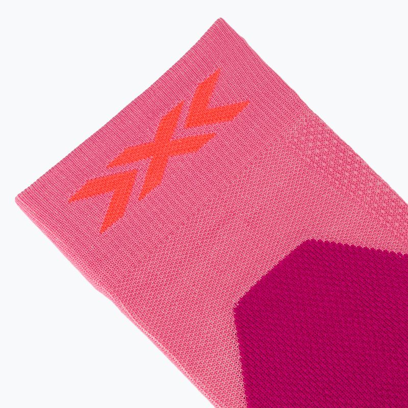 Slidinėjimo kojinės X-Socks Ski Perform Otc light pink/light sand 4