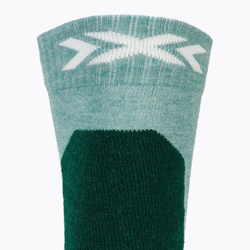 Vaikiškos slidinėjimo kojinės X-Socks Ski Discover Otc sage green/english lawn 4