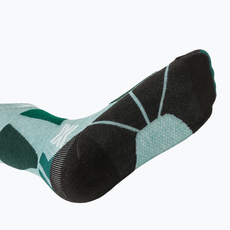 Vaikiškos slidinėjimo kojinės X-Socks Ski Discover Otc sage green/english lawn 5