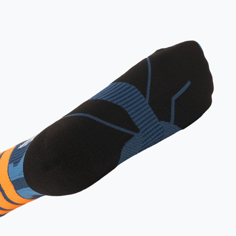 Slidinėjimo kojinės X-Socks X-Country Perform Crew marine/orange 4