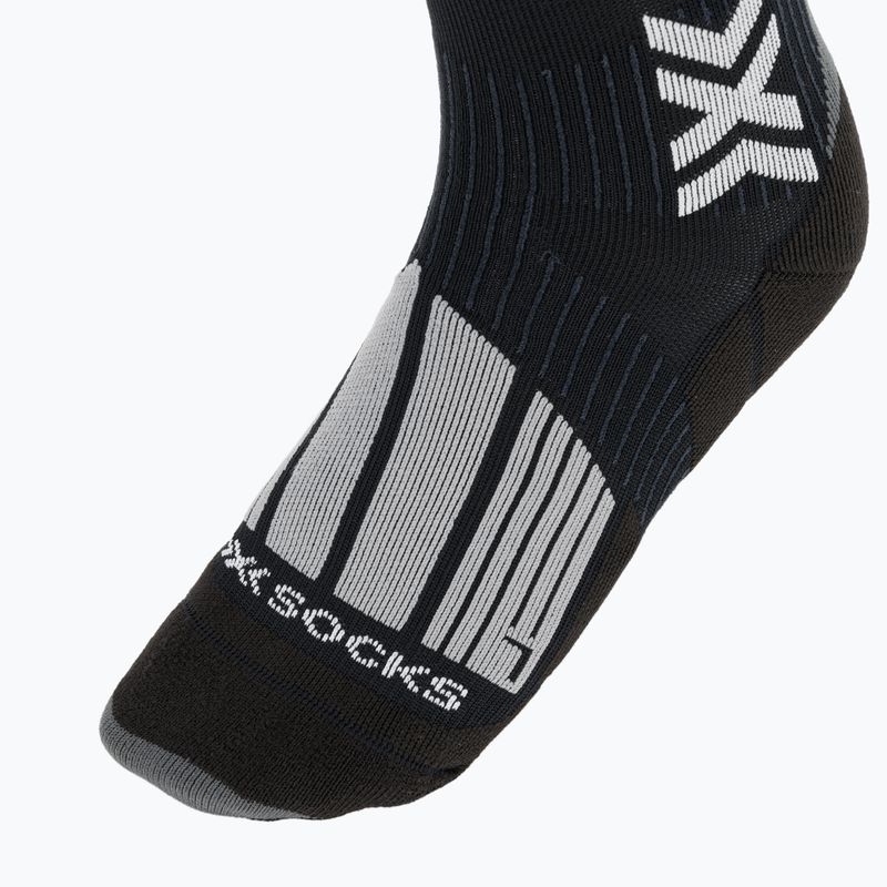 Slidinėjimo kojinės X-Socks Ski Touring Perform Otc x-black/light grey 4