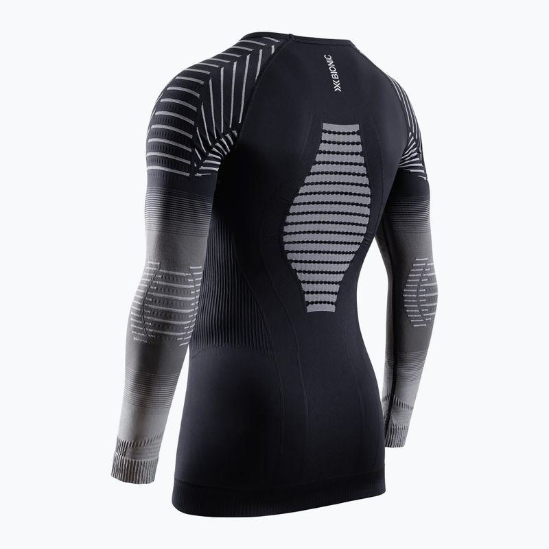 Vyriški termoaktyvūs marškinėliai X-Bionic Invent Fx Shirt black/grey/light grey 2