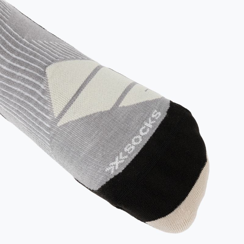 Slidinėjimo kojinės X-Socks Ski Perform Merino Otc seal grey/light sand 4