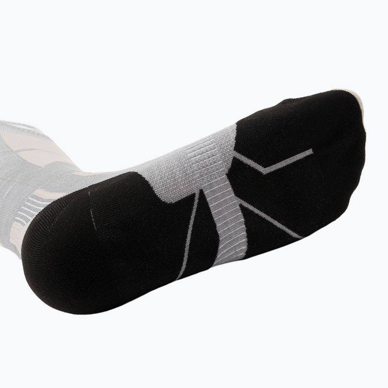 Slidinėjimo kojinės X-Socks Ski Perform Merino Otc seal grey/light sand 5