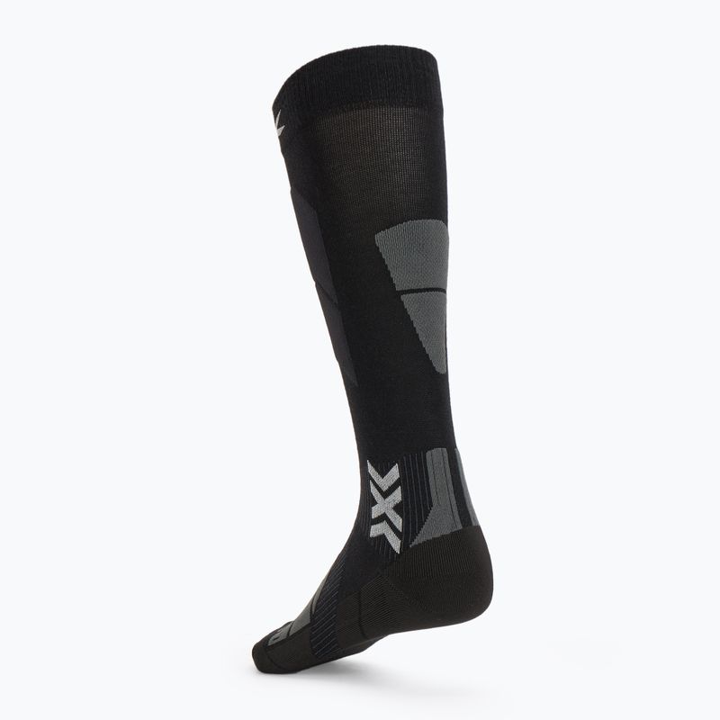 Slidinėjimo kojinės X-Socks Ski Perform Merino Otc x black/grey 2