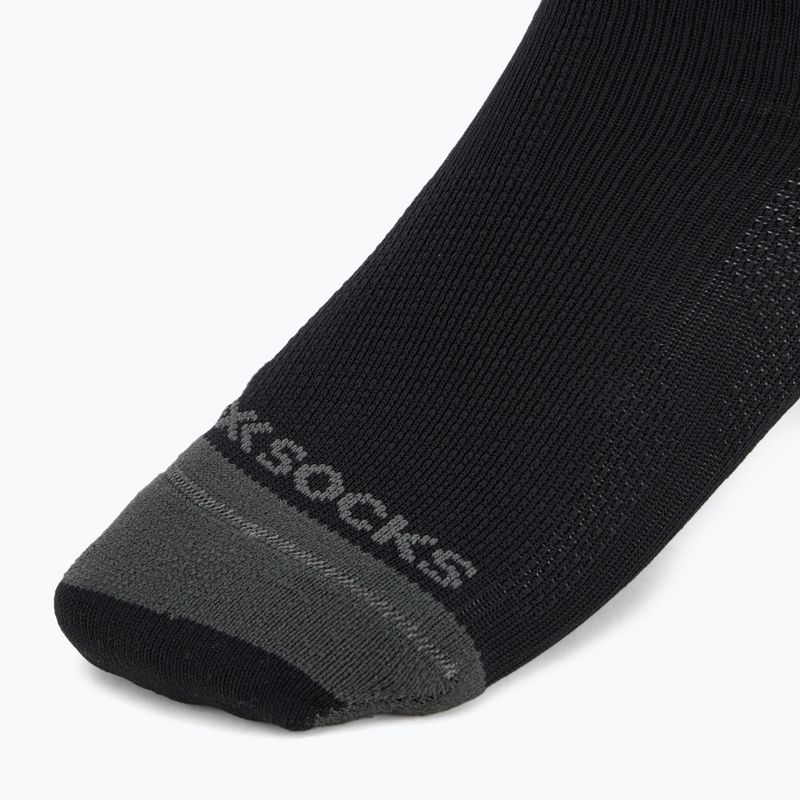 Kojinės X-Socks Run Discover Crew black/charcoal 3