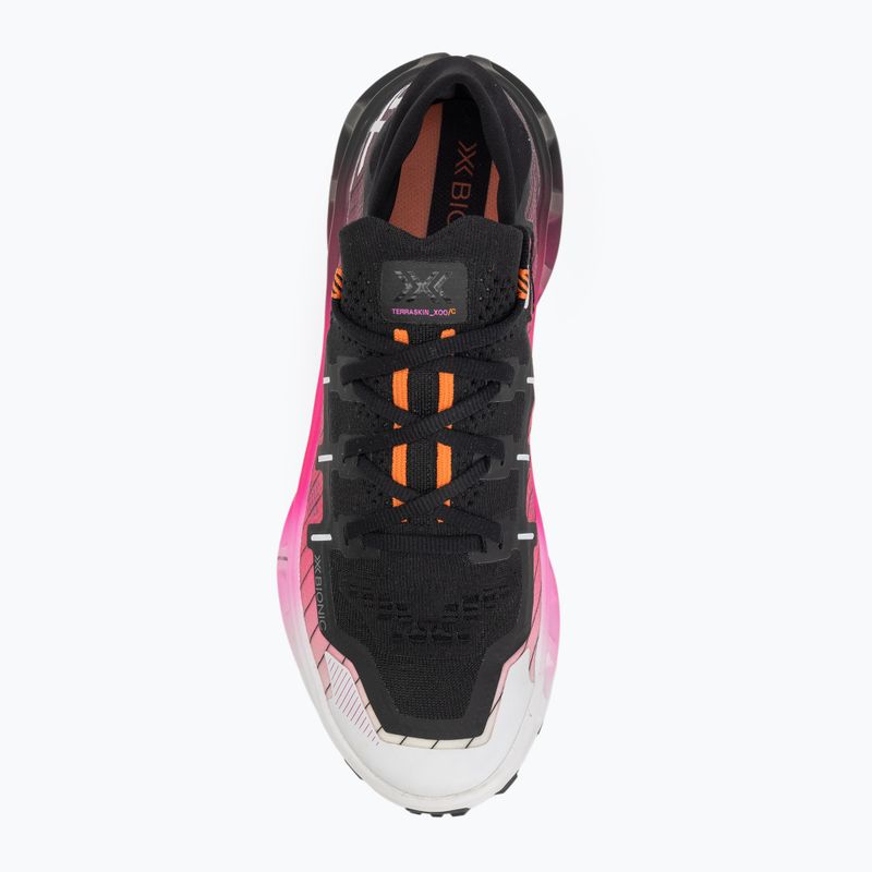 Bėgimo batai Buty X-Bionic Terraskin X00/C x black/x white/fluo pink 5