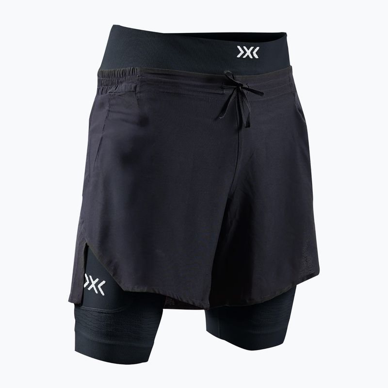 Vyriški bėgimo šortai X-Bionic Efektor 2in1 x black/x black 2