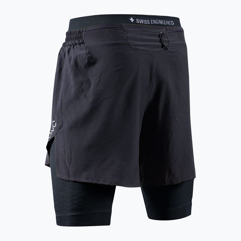 Vyriški bėgimo šortai X-Bionic Efektor 2in1 x black/x black 3