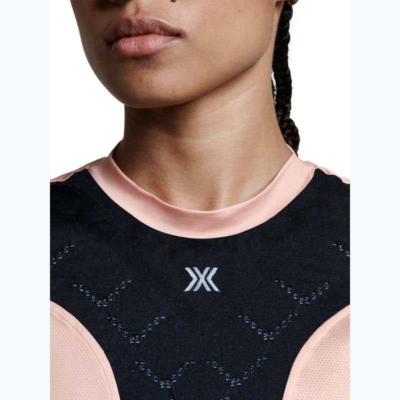 Moteriški bėgimo marškinėliai X-Bionic Corefusion Run Shirt fresh peach 4