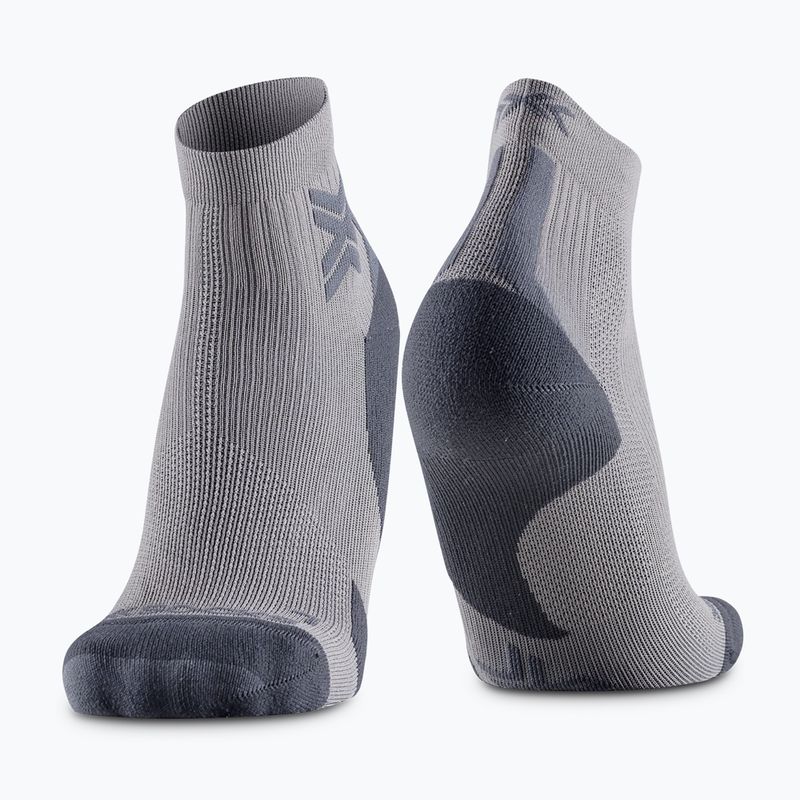 Kojinės X-Socks Run Discover Ankle raincloud/x juoda
