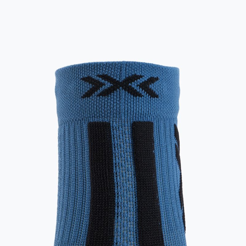 Kojinės X-Socks Trailrun Discover Ankle mineral blue/x black 3