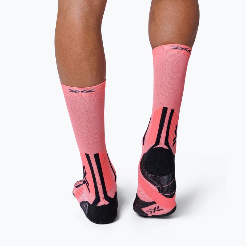 Kojinės X-Socks Trailrun Perform Crew dusty rose/x black 4