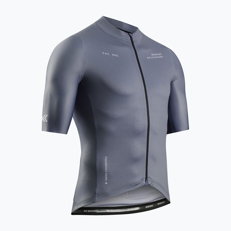 Vyriški dviračių marškinėliai X-Bionic Corefusion Ride Jersey rhino grey 7