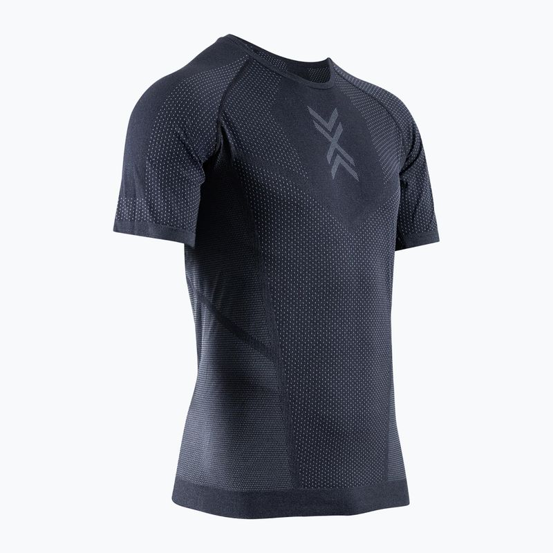 Vyriški bėgimo marškinėliai X-Bionic Xceed Run x black/rhino grey 2