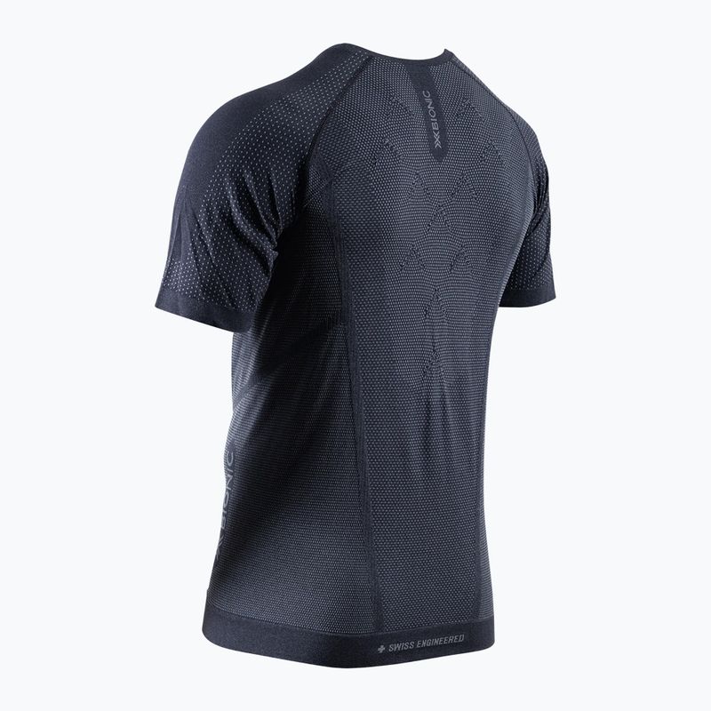Vyriški bėgimo marškinėliai X-Bionic Xceed Run x black/rhino grey 3