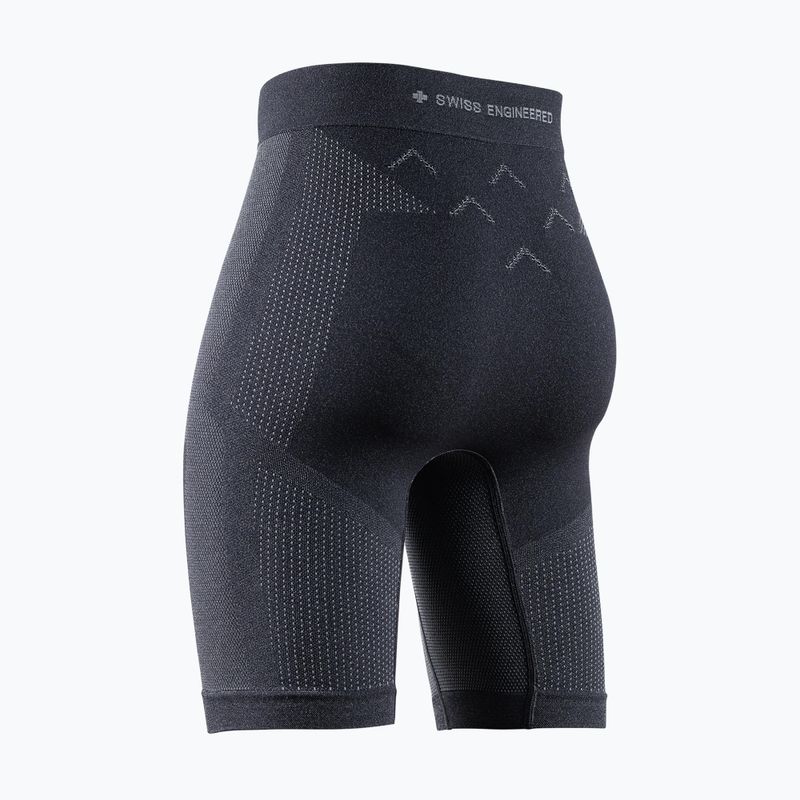 Moteriškos bėgimo tamprės X-Bionic Xceed Run Tights x black/rhino grey 2