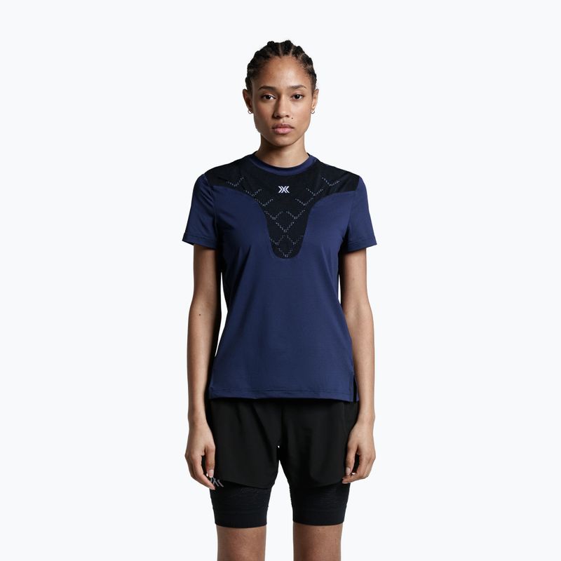 Moteriški bėgimo marškinėliai X-Bionic Corefusion Run Shirt marine