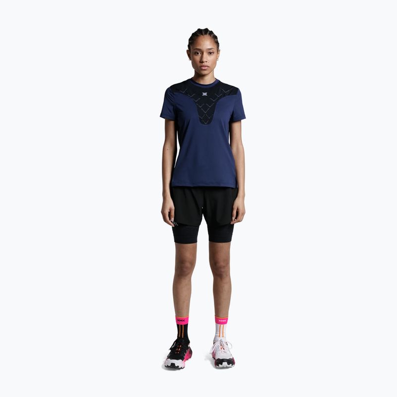 Moteriški bėgimo marškinėliai X-Bionic Corefusion Run Shirt marine 2