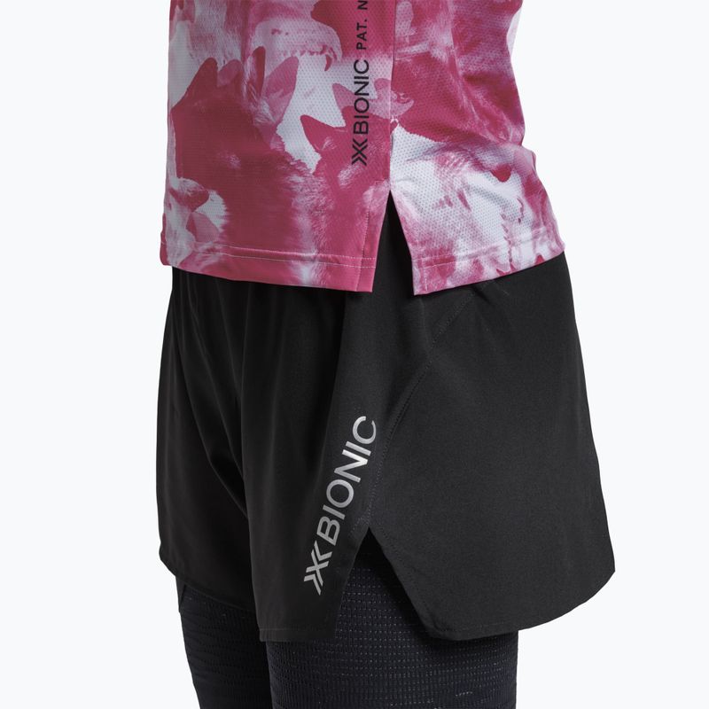 Moteriško bėgimo marškinėliai X-Bionic Corefusion Run wolfpack/white/neo pink 6