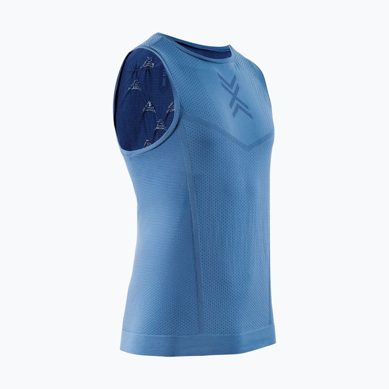 Vyriški bėgimo marškinėliai X-Bionic Xceed Run slate blue/marine 7