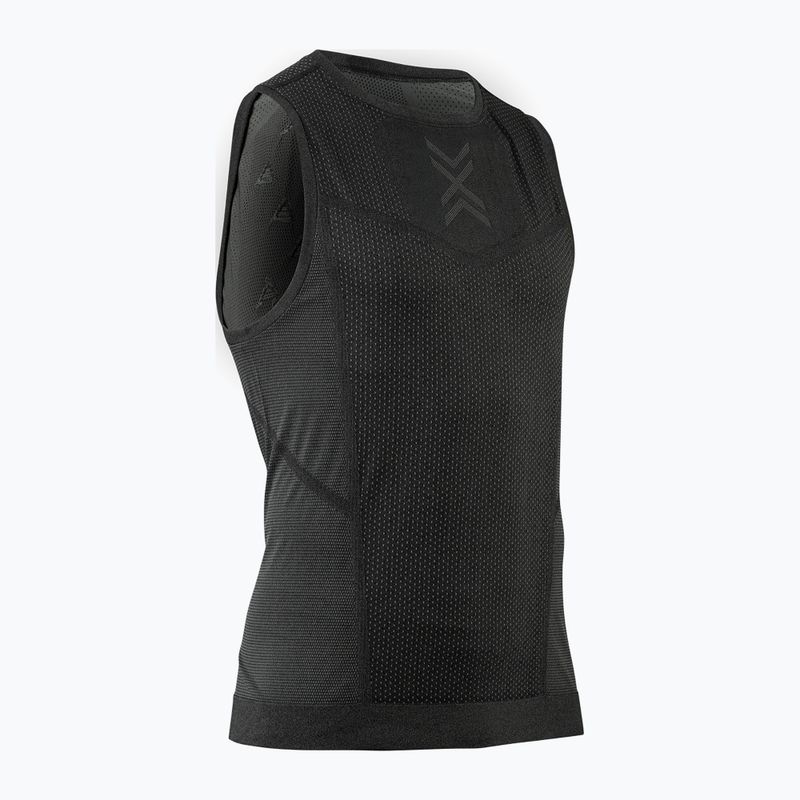 Vyriškas bėgimo tank topas X-Bionic Xceed Run x black/rhino grey 2