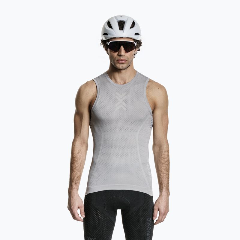 Dviračių apatiniai marškinėliai X-Bionic Xceed Ride Baselayer seal grey/silver grey 4