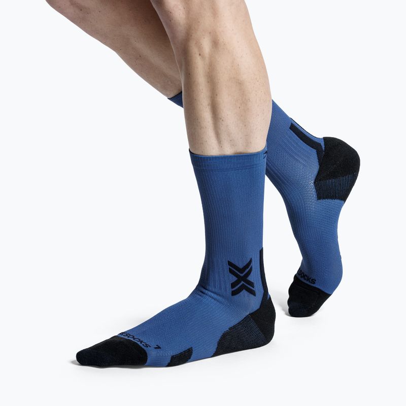 Kojinės X-Socks Run Discover Crew navy/x black 4