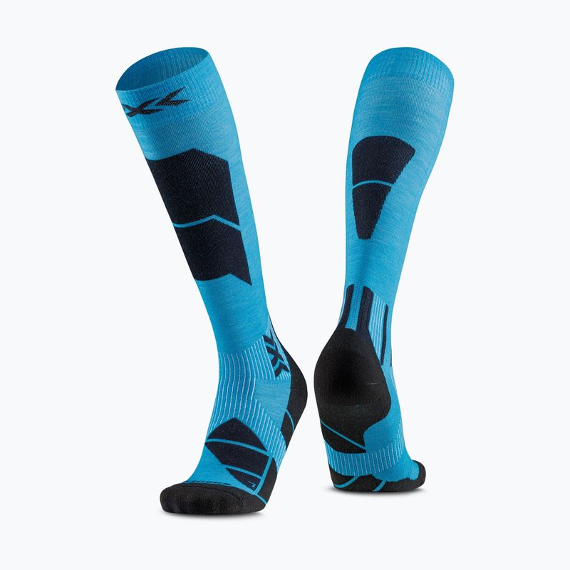 Slidinėjimo kojinės X-Socks Ski Perform Merino Otc eternal ice