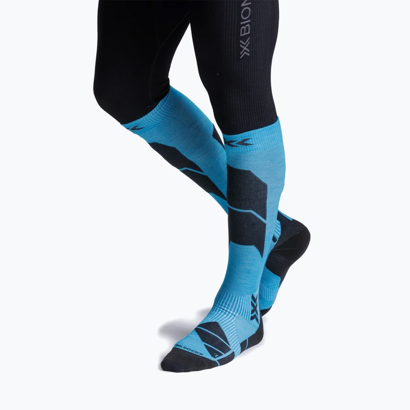 Slidinėjimo kojinės X-Socks Ski Perform Merino Otc eternal ice 3