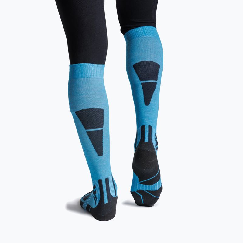 Slidinėjimo kojinės X-Socks Ski Perform Merino Otc eternal ice 4
