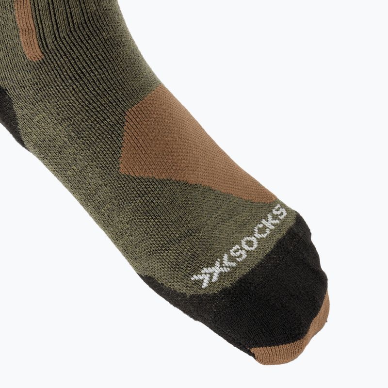 Slidinėjimo kojinės X-Socks Ski Discover Merino Otc sand/dark sand 3