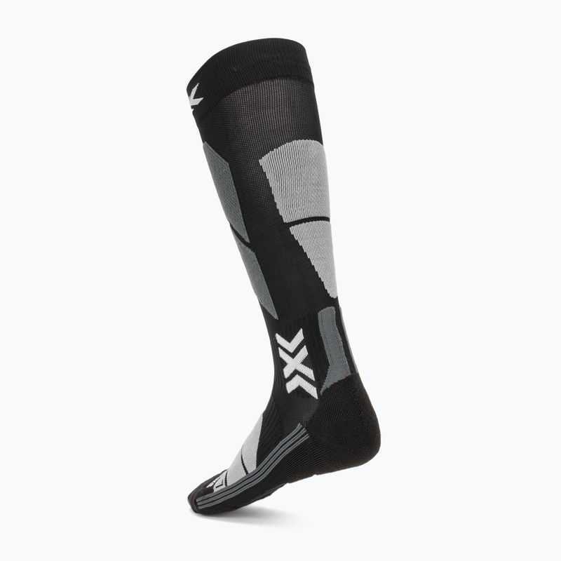 Moteriškos slidinėjimo kojinės X-Socks Ski Perform Otc x black/light grey 2