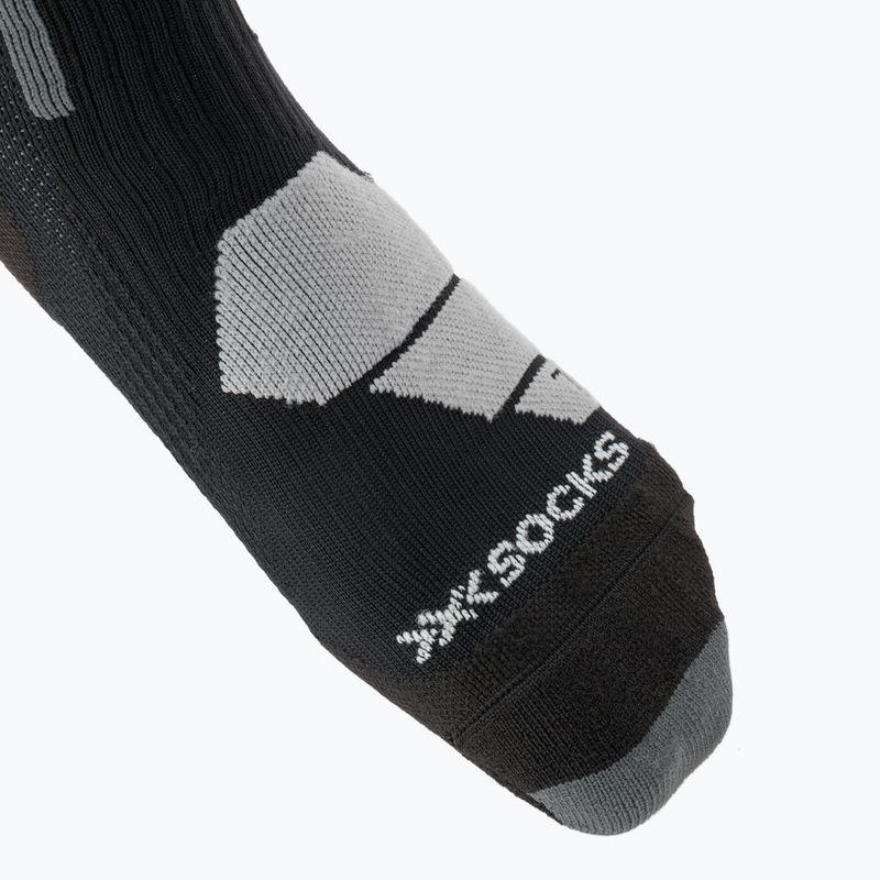 Moteriškos slidinėjimo kojinės X-Socks Ski Perform Otc x black/light grey 3