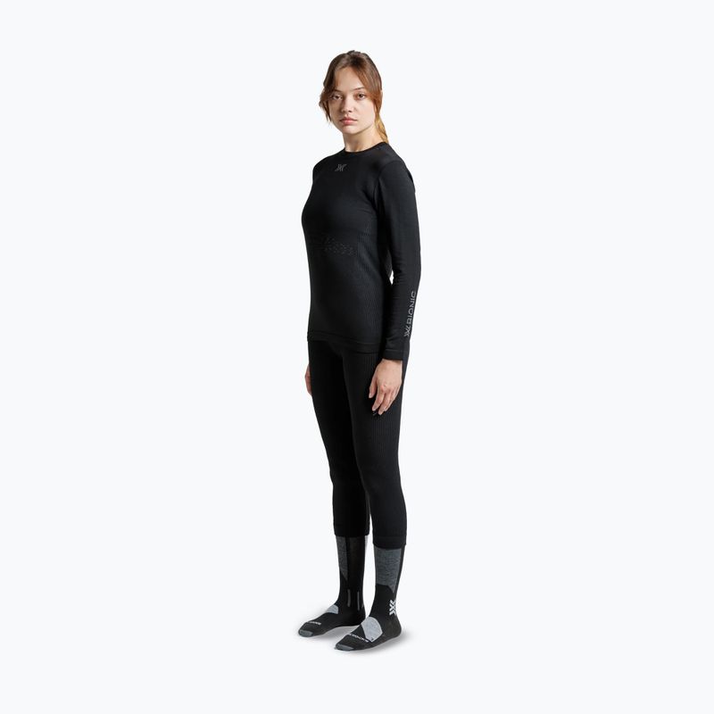 Vyriški termoaktyvūs marškinėliai X-Bionic Mightywool x black 2